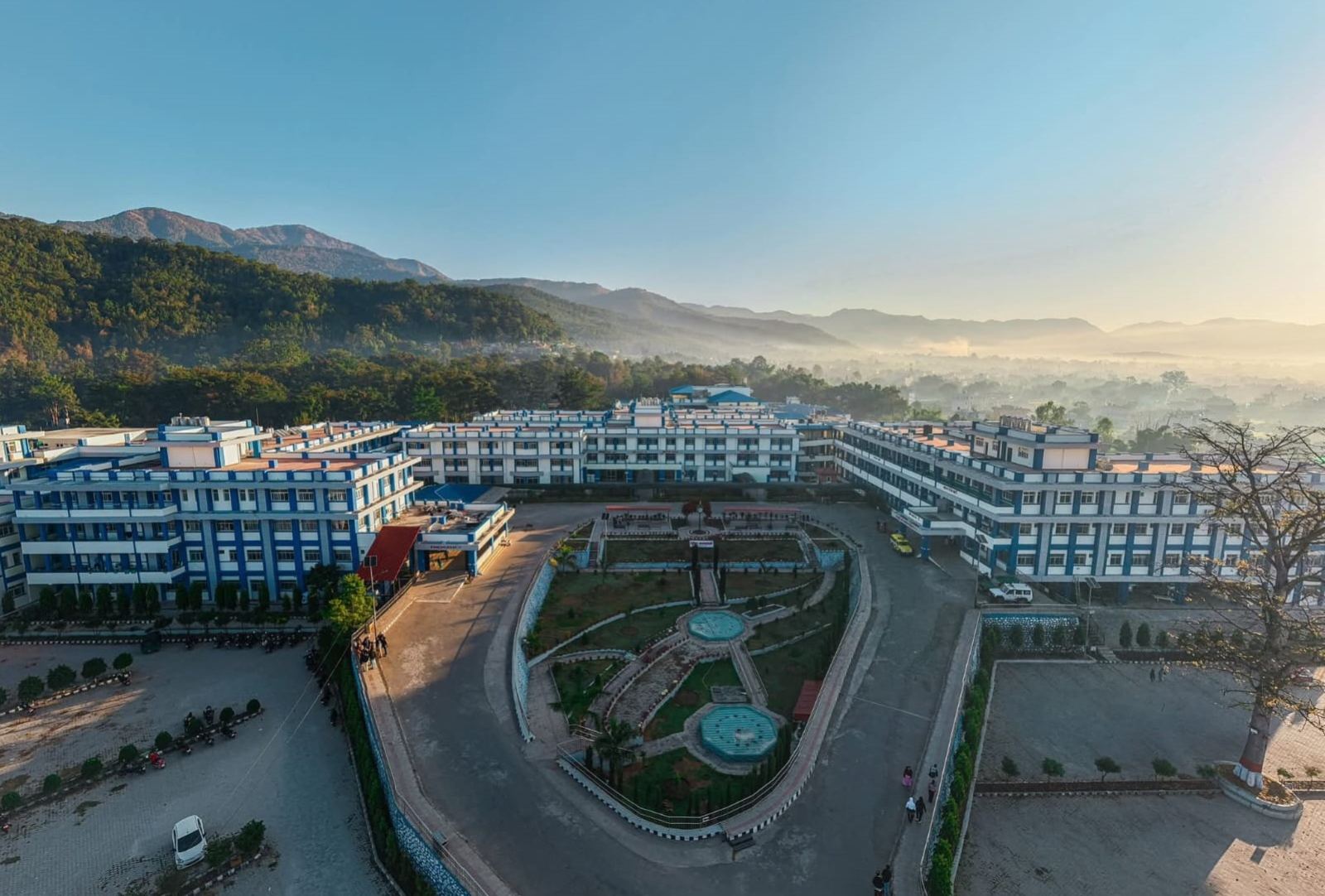 Hospital Arial View