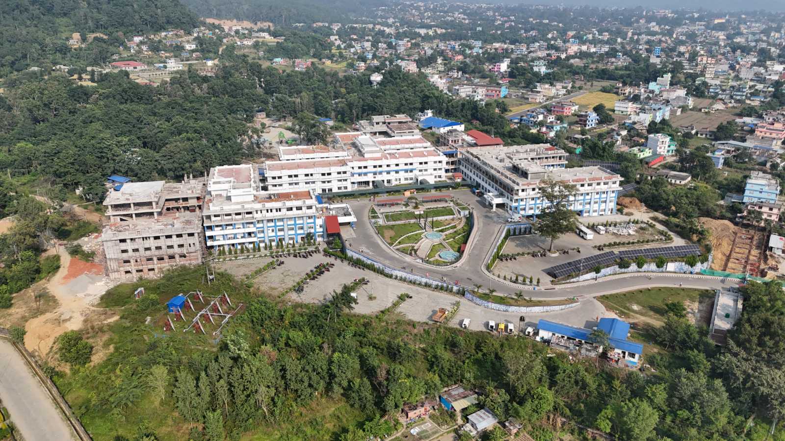Hospital Arial View